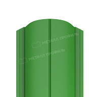 Штакетник металлический МЕТАЛЛ ПРОФИЛЬ ELLIPSE-O 19х126 NormanMP (ПЭ-01-6018-0.5)