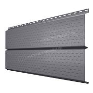 Софит МЕТАЛЛ ПРОФИЛЬ Lбрус-XL-Plus-20х325 (VALORI-20-Grey-0.5)