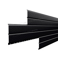 Софит МЕТАЛЛ ПРОФИЛЬ Lбрус-XL-Plus-20х325 (PURMAN-20-9005-0.5)